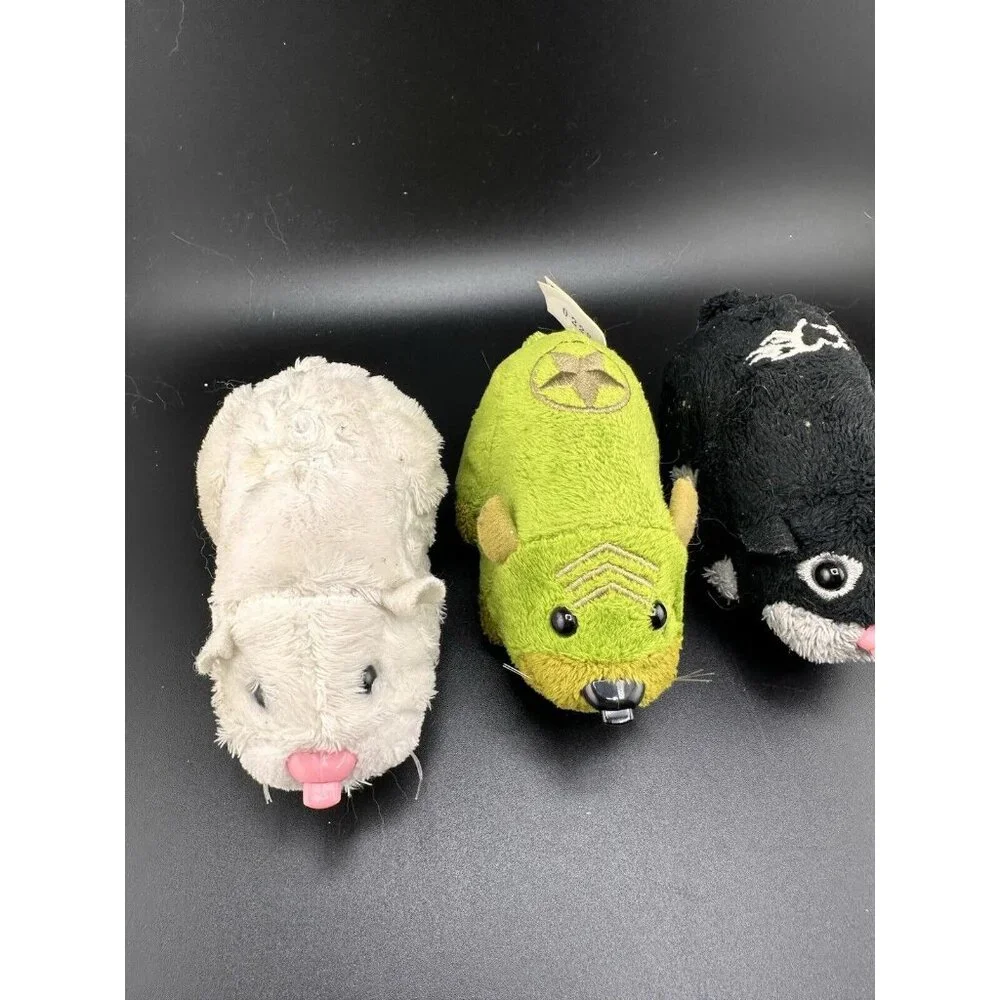 Zhu Zhu Pets Hamsters Zuzu Animated Animals Lot 3 All Tested‎ Working 2008 READ